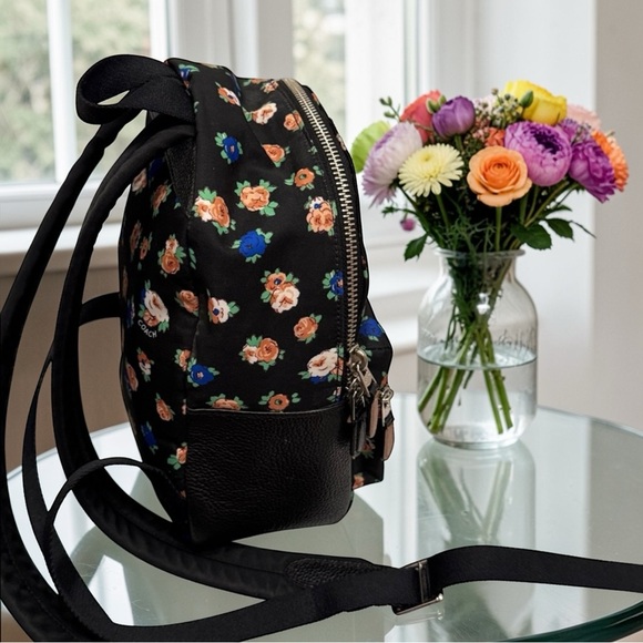 Coach Charlie dog floral mini backpack 2016 - Picture 4 of 7